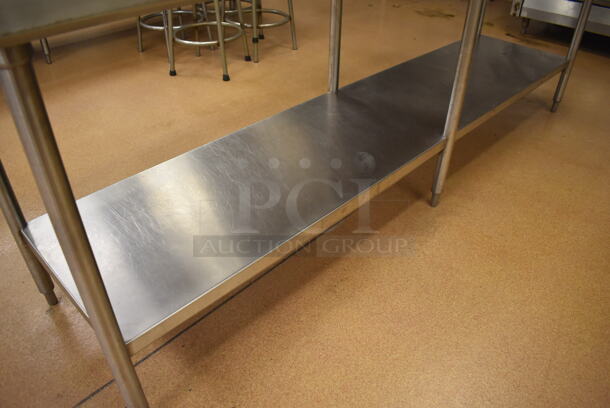 Stainless Steel Table w/ Under Shelf. 120x30x36. (Education Kitchen 2) - Image 2 of 3