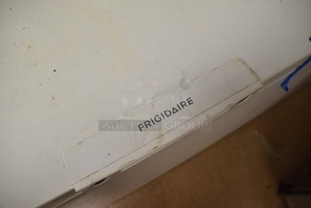 Frigidaire Metal Chest Freezer. 74x29x32. Tested and Working! (Education Kitchen) - Image 3 of 5