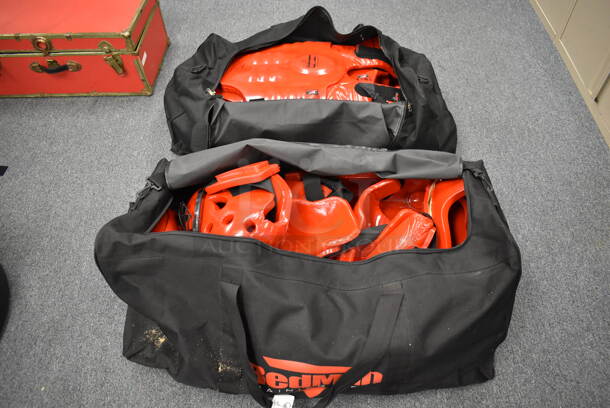 ALL ONE MONEY! Lot of 2 Bags of Red Body and Head Pads. (Classroom 10)