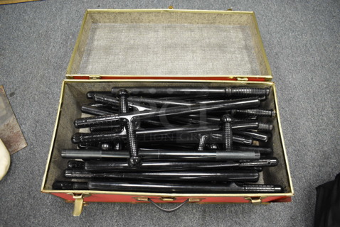 ALL ONE MONEY! Box of Batons. 30x16x12. (Classroom 10)