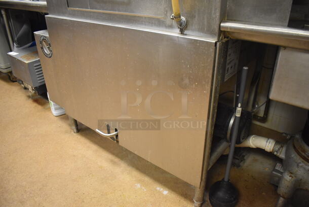 Jackson AJ-44CE Stainless Steel Commercial Conveyor Dishwasher. 208/230 Volts, 3 Phase. Goes GREAT w/ Lots 241 and 243! BUYER MUST REMOVE. 64x34x75. Tested and Working! (Dishroom) - Image 8 of 9