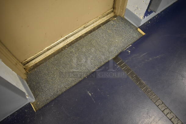 Blue Floor Mat. BUYER MUST REMOVE. 278x203. (Classroom 10) - Image 5 of 6