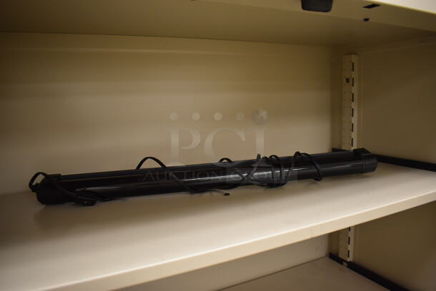 Tan Metal 2 Door Cabinet w/ Contents. 36x18x75. (EMT/Forensics Lab) - Image 4 of 4