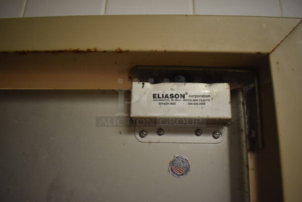 2 Eliason Metal Swinging Kitchen Doors. BUYER MUST REMOVE. 35x1.5x78.5. 2 Times Your Bid! (Dishroom) - Image 4 of 5