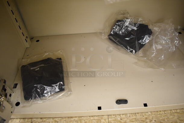 Tan Metal 2 Door Cabinet w/ Contents. 36x18x75. (EMT/Forensics Lab) - Image 5 of 6