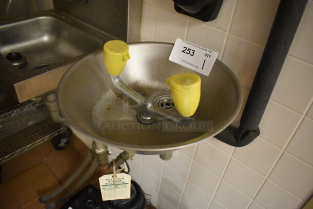 Metal Wall Mount Eye Wash Station. BUYER MUST REMOVE. 12x12x13. (Dishroom) - Image 2 of 4
