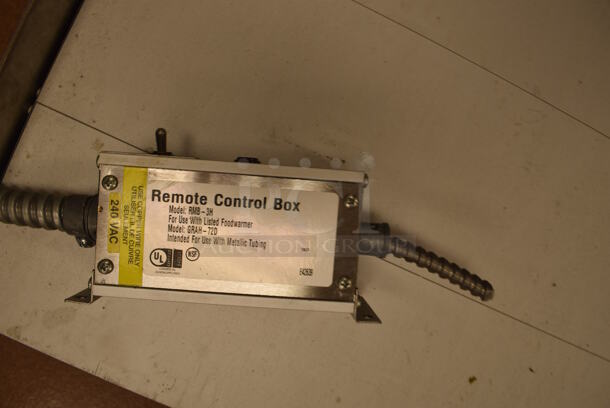 Hatco Glo-ray Metal Commercial Food Warming Strip w/ Hatco RMB-3H Remote Control Box. 72x18x16. Tested and Working! (Education Kitchen) - Image 5 of 6