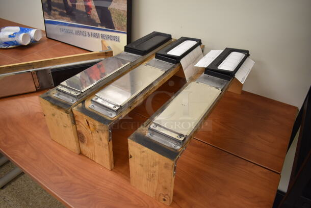 ALL ONE MONEY! Lot of Magnavox Television on AV Cart, 2 Tables, and Chair. Contents Not Included. BUYER MUST REMOVE. (EMT/Forensics Lab) - Image 3 of 7