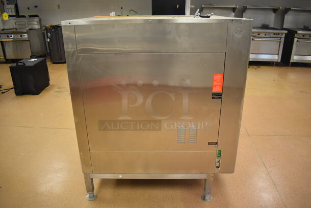 Alto Shaam 12.20 ML Stainless Steel Commercial Electric Powered Roll In Rack Combi Convection Oven w/ Rack. 208-240 Volts, 3 Phase. 43.5x48x54.5. Tested and Working! (Education Kitchen) - Image 8 of 8