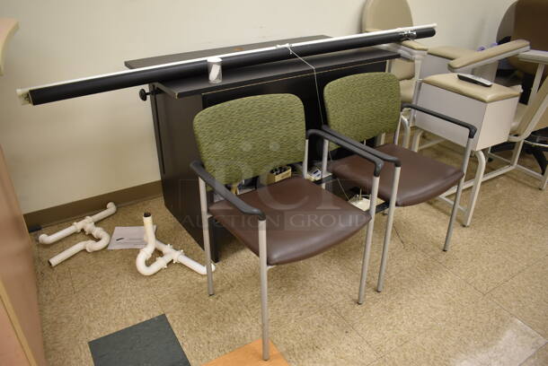 ALL ONE MONEY! Room Lot of Various Items Including Conference Room Table, Desk and Various Chairs. BUYER MUST REMOVE. (Medical Lab 2) - Image 4 of 10