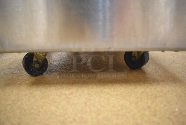 Stainless Steel Grease Tray on Commercial Casters. 13x26x13. (Education Kitchen) - Image 4 of 4