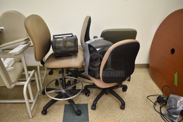 ALL ONE MONEY! Room Lot of Various Items Including Conference Room Table, Desk and Various Chairs. BUYER MUST REMOVE. (Medical Lab 2) - Image 6 of 10