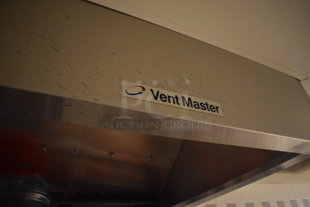 LATE MODEL! 4' Vent Master Stainless Steel Commercial Steam Hood. BUYER MUST REMOVE. 48x48x20. (Dishroom) - Image 5 of 5