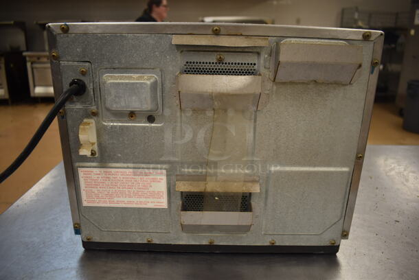 Panasonic NE-1258R Stainless Steel Commercial Countertop Microwave Oven. 120 Volts, 1 Phase. 16.5x21x13.5. Tested and Working! (Education Kitchen) - Image 5 of 6