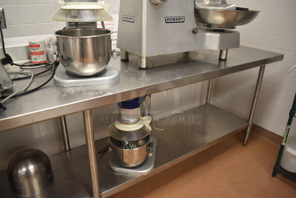 Stainless Steel Table w/ Back Splash and Stainless Steel Under Shelf. Does Not Include Contents. 120x30x42. (Restaurant Kitchen) - Image 3 of 4