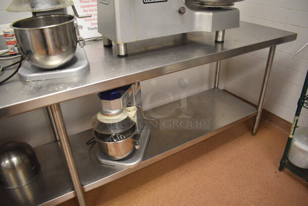 Stainless Steel Table w/ Back Splash and Stainless Steel Under Shelf. Does Not Include Contents. 120x30x42. (Restaurant Kitchen) - Image 4 of 4