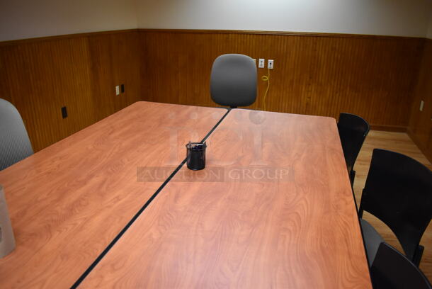 ALL ONE MONEY! Room Lot of Various Items Including 2 Tables, 6 Chairs, Projector and Pens. BUYER MUST REMOVE. (Faculty Offices) - Image 4 of 6
