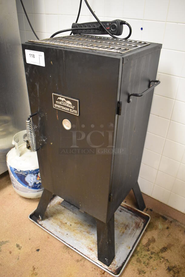 Masterbuilt Sportsman Elite Metal Single Door Propane Gas Powered Smoker. BUYER MUST REMOVE. 21x19x40.5. Tested and Working! (Restaurant Kitchen) - Image 2 of 7