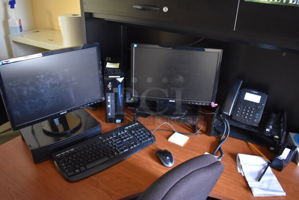 ALL ONE MONEY! Room Lot of Various Items Including Desk, Computer, Chair and Bookshelf. BUYER MUST REMOVE. (Offices - Hallway by Facilities Closet) - Image 6 of 8