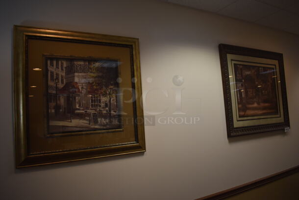 5 Various Pictures Including Buildings and Wine. BUYER MUST REMOVE. Includes 43x1.5x37. 5 Times Your Bid! (Dining Room) - Image 7 of 7