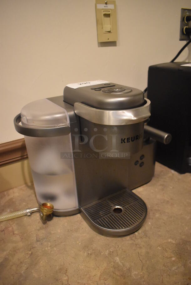 Keurig Gray Metal Countertop Single Cup Coffee / Espresso Machine. 14x12x13. (Dining Room) - Image 2 of 4