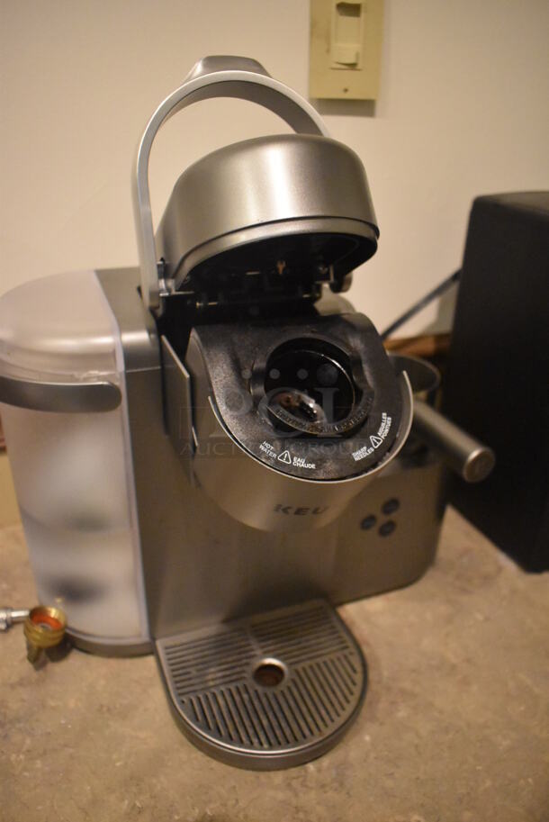 Keurig Gray Metal Countertop Single Cup Coffee / Espresso Machine. 14x12x13. (Dining Room) - Image 4 of 4