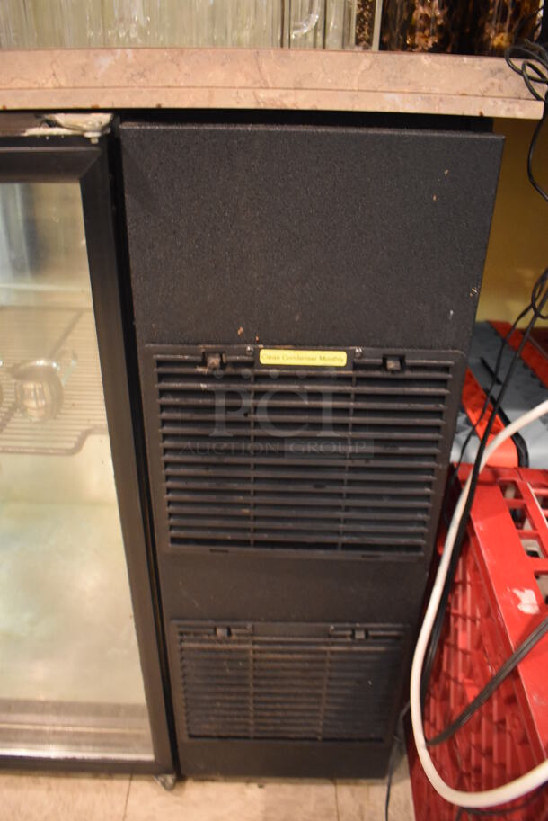 Glastender ND72-R1-GN(LLR) Metal Commercial 3 Door Back Bar Cooler Merchandiser. 115 Volts, 1 Phase. 72x25x35. Tested and Working! (Dining Room) - Image 8 of 8