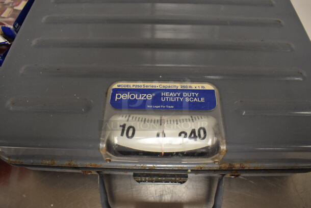 Pelouze P250 Metal Heavy Duty Utility Scale. 13x12x3.5. (Restaurant Kitchen) - Image 3 of 4