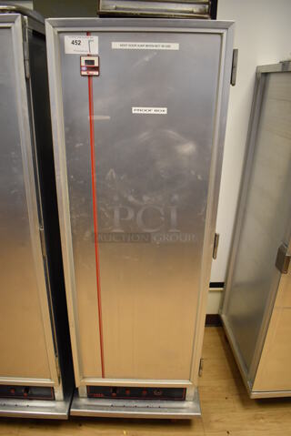Wilder Metal Commercial Warming Holding Cabinet on Commercial Casters. 24.5x30.5x69.5. (Computer Demo Lab 2)