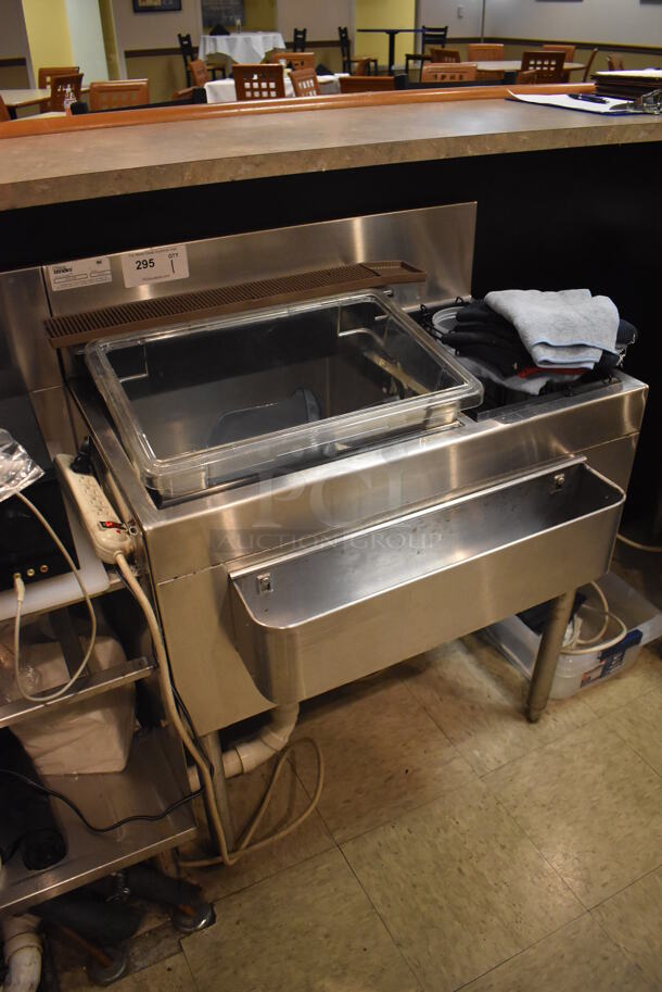 Glastender CBA-30R Stainless Steel Commercial Ice Bin w/ Speedwell. Does Not Include Contents. 30x24x36. (Dining Room) - Image 2 of 6
