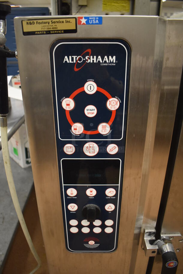 Alto Shaam 12.20 ML Stainless Steel Commercial Electric Powered Roll In Rack Combi Convection Oven w/ Rack. 208-240 Volts, 3 Phase. 43.5x48.5x54.5. Tested and Working! (Restaurant Kitchen) - Image 3 of 6