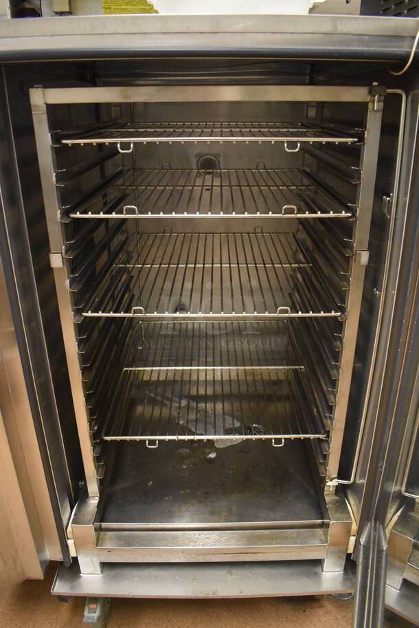 Alto Shaam 12.20 ML Stainless Steel Commercial Electric Powered Roll In Rack Combi Convection Oven w/ Rack. 208-240 Volts, 3 Phase. 43.5x48.5x54.5. Tested and Working! (Restaurant Kitchen) - Image 4 of 6