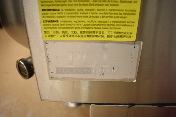 Cleveland Stainless Steel Commercial Floor Style Steam Kettle. 40x35x55. Tested and Working! (Restaurant Kitchen) - Image 4 of 6