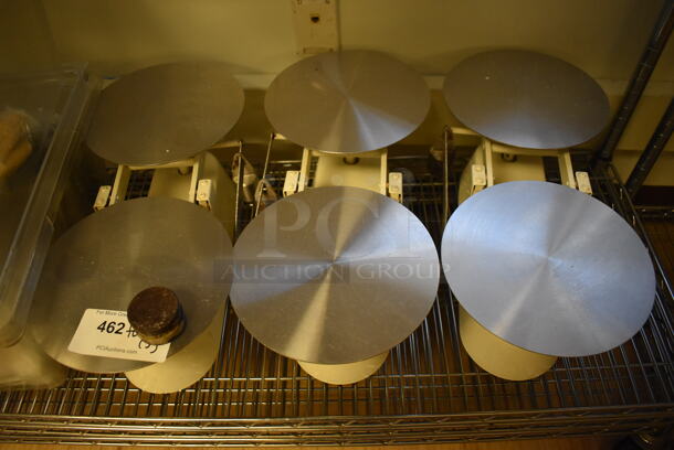 ALL ONE MONEY! Tier Lot of 3 Metal Countertop Bakery Scales and Poly Bin. Includes 20x9x8. (Computer Demo Lab 2) - Image 2 of 3