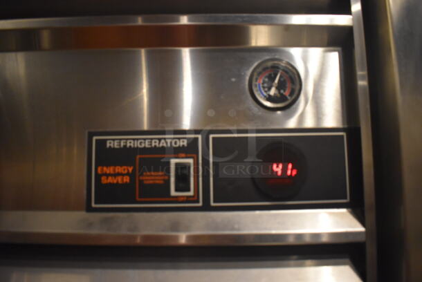 Victory RIS-1D-S7 Stainless Steel Commercial Single Door Roll In Rack Cooler w/ Ramp. 115 Volts, 1 Phase. BUYER MUST REMOVE. 36x32x84.5. Tested and Working! (Demo Kitchen) - Image 4 of 7