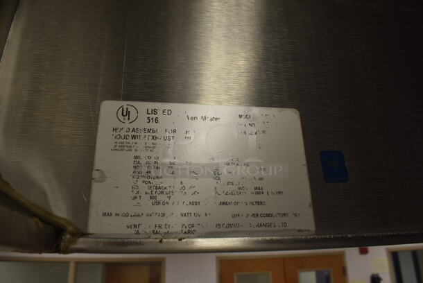 LATE MODEL! 21' Vent Master Stainless Steel Commercial Grease Hood w/ 3 Ansul Fire Suppression Boxes. BUYER MUST REMOVE. 256x120x26. (Restaurant Kitchen) - Image 8 of 11