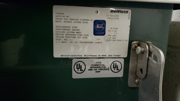 Delfield KCFT-60-NU Frost Top Serving Counter  - Image 4 of 4