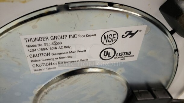 Thunder Group Rice Cooker model SEJ-50000 - Image 3 of 3