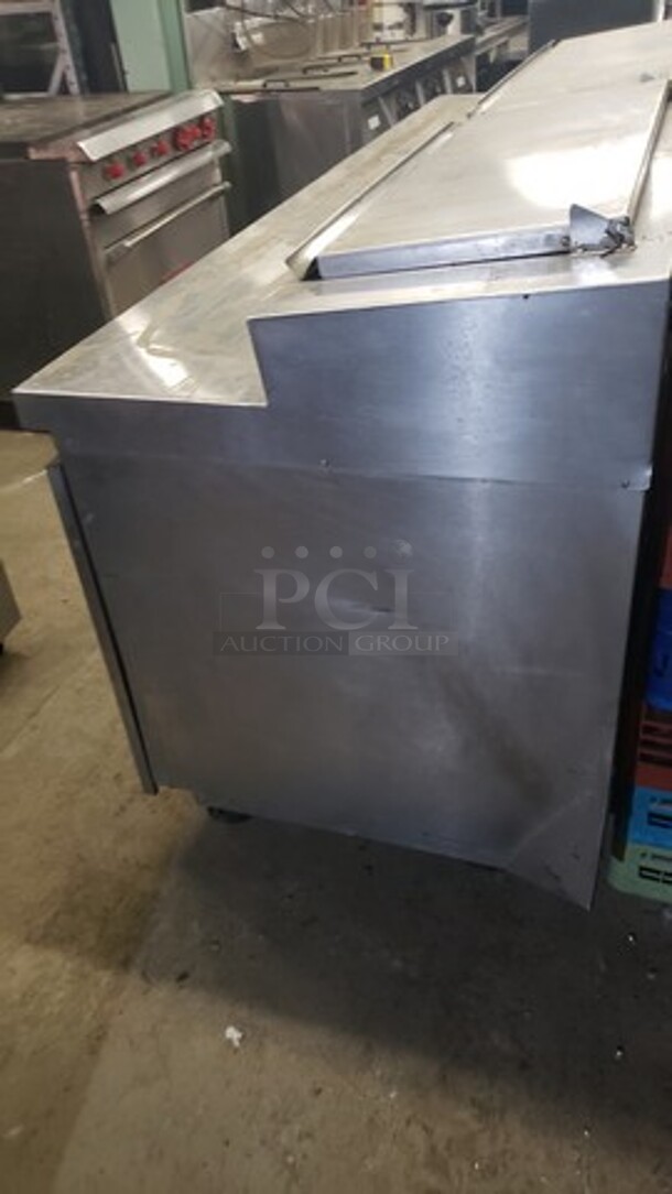 Delfield model 000-2019PTC 3-Door Refrigerated Pizza Prep on Casters - Image 6 of 11