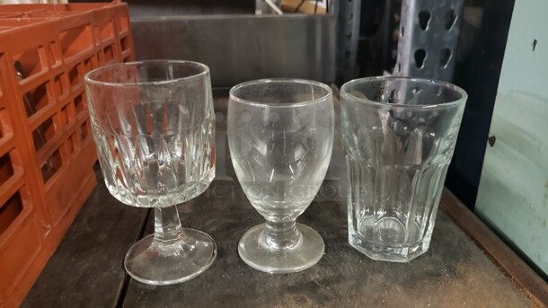 Lot of 25 Miscellaneous Glasses