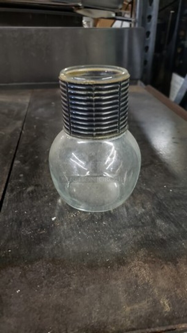 Lot of 16 Glass Hottles no lids - Image 1 of 2