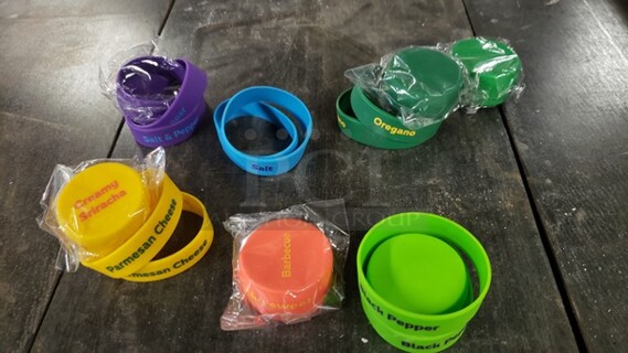 Lot of Spice/ Sauce Labelers 