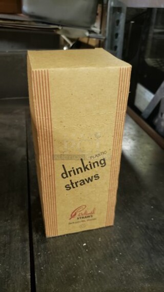 One lot of Plastic Drinking Straws