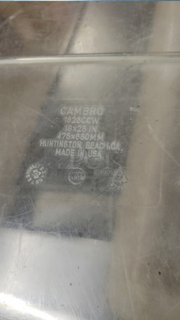 Lot of Nine 18x26 Plastic Trays - Image 2 of 2