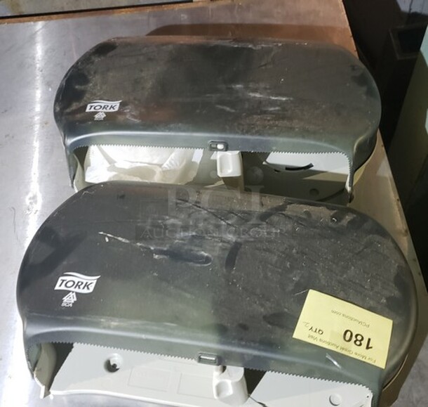Lot of 2 Tork Bath Tissue Dispensers - Image 3 of 3