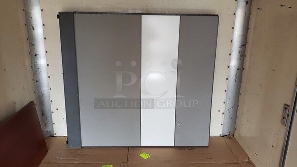 Lot of 4 Freestanding Work Room Dividers - Image 1 of 2