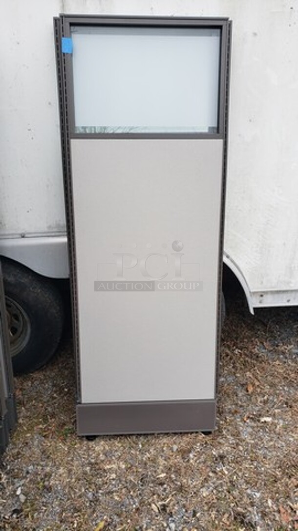 Lot of 2 Freestanding Work Room Dividers - Image 1 of 1