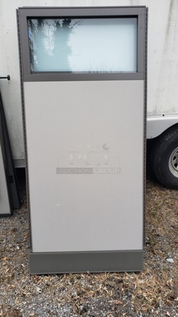 Lot of 4 Freestanding Work Room Dividers - Image 1 of 1