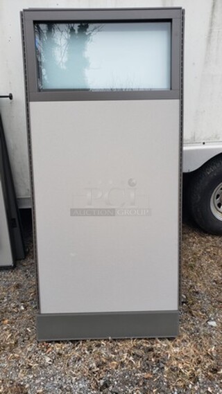 Lot of 4 Freestanding Work Room Dividers