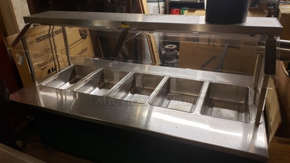 Colorpoint K5E5-CPA-EB 5 Well Electric Hot Food Serving Counter